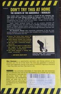 The Daredevil`s Manual by Ben Ikenson - SOFT COVER