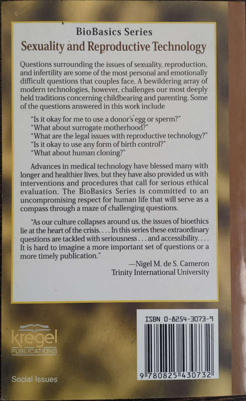 Basic Questions on Sexuality and Reproductive Technology - SOFT COVER