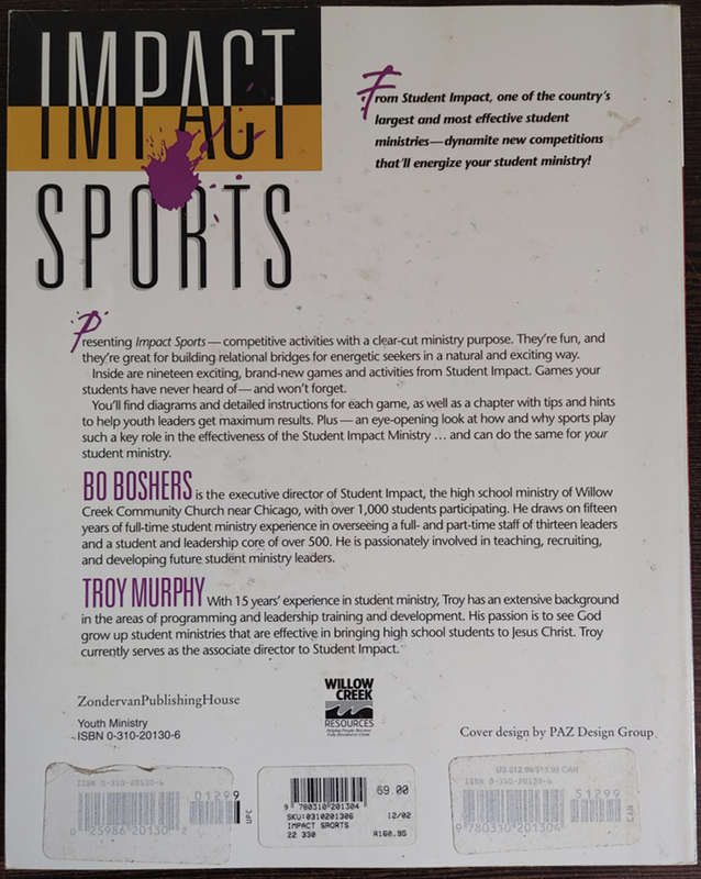 Impact Sports by Boshers and Murphy - S0FT COVER