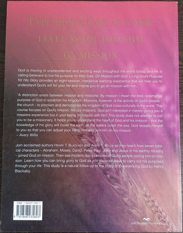 On Mission With God by Henry T. Blackaby and A.T. Willis Jr. - SOFT COVER