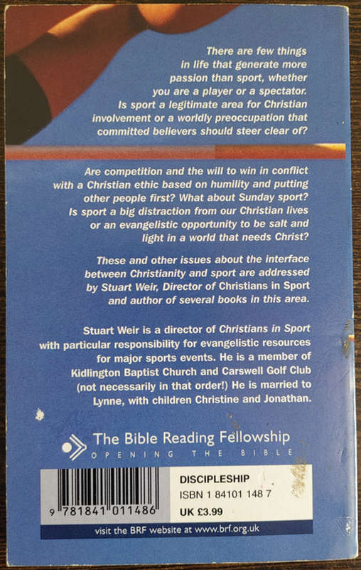 What the book says about sport by Stuart Weir - SOFT COVER