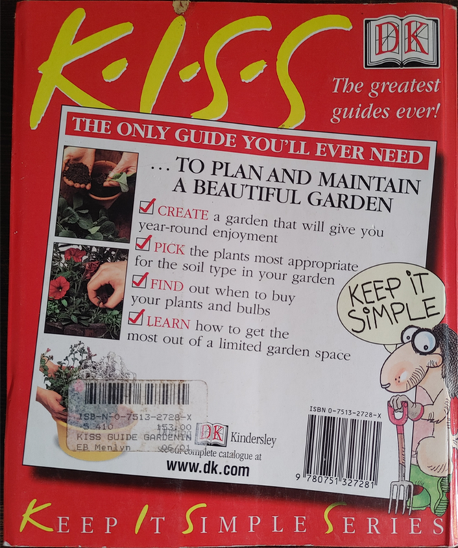 KISS Guide to Gardening by Patricia Kite - SOFT COVER