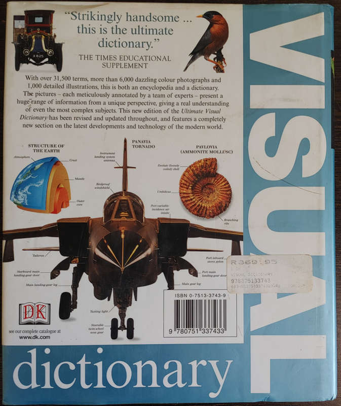 Visual Dictionary - HARD COVER