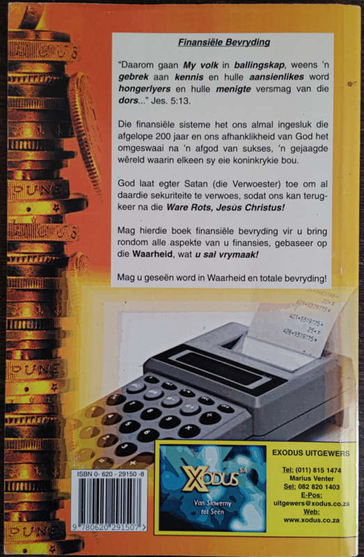 Finansiele Bervryding by Willem Pretorius - SOFT COVER