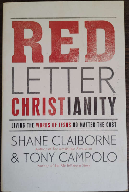 Red Letter Christianity by Shane Claiborne & Tony Campolo - SOFT COVER