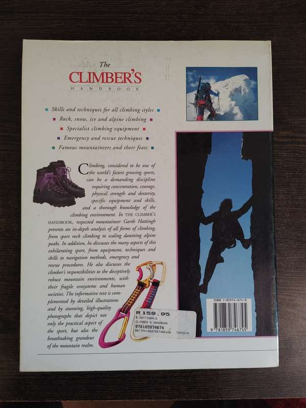The Climber`s Handbook by Garth Hattingh - SOFT COVER