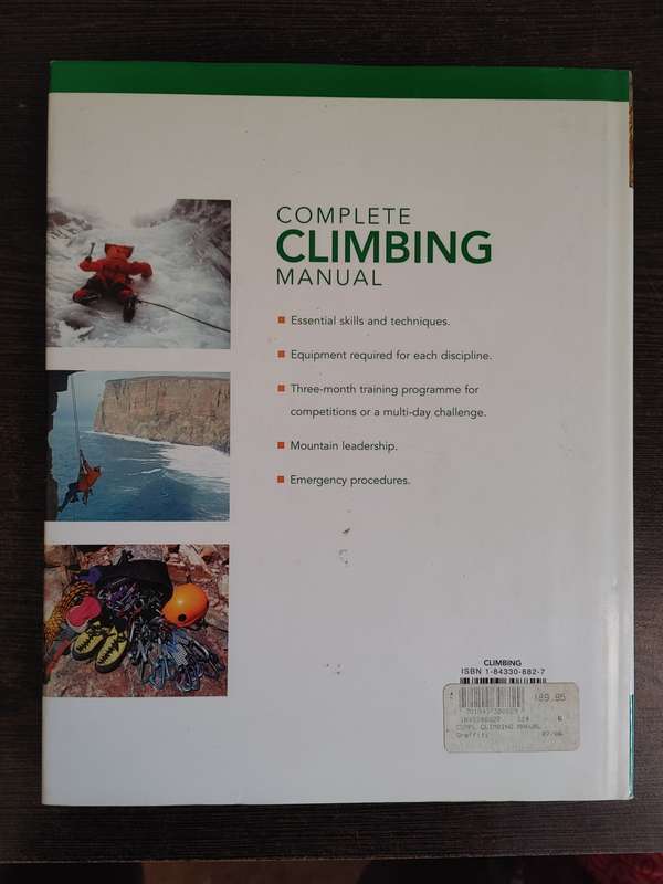 Complete Climbing Manual by Tony Lourens - SOFT COVER
