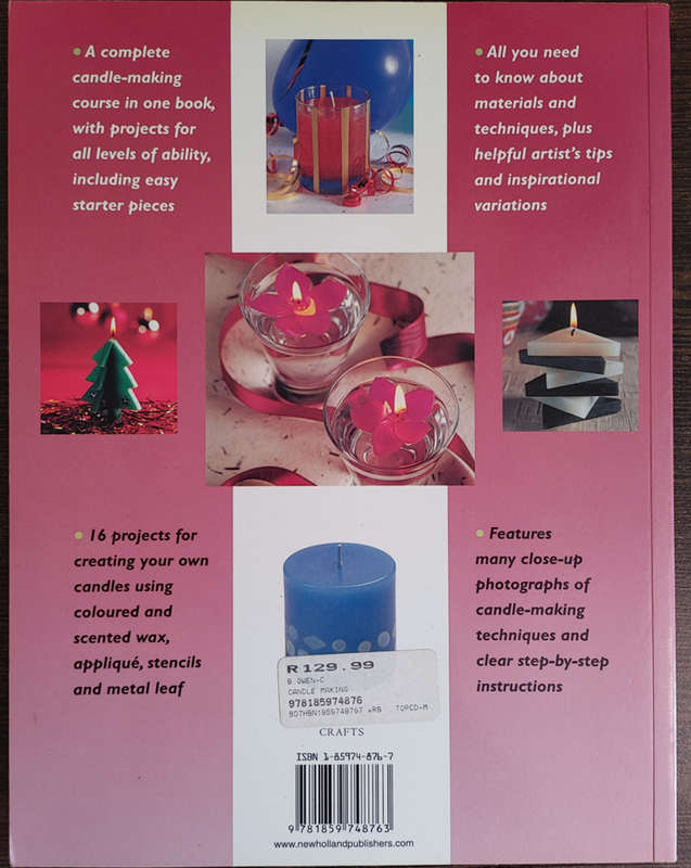 Candle Making (Step-by-Step crafts) by Cheryl Owen - SOFT COVER