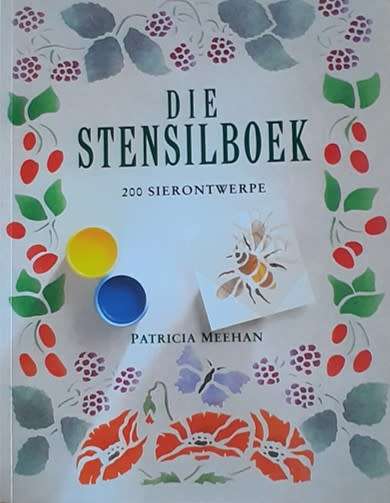 Die Stensilboek deur Patricia Meehan - SAGTEBAND