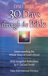 The Daily Bible 30 Days through the Bible NIV - SOFTCOVER