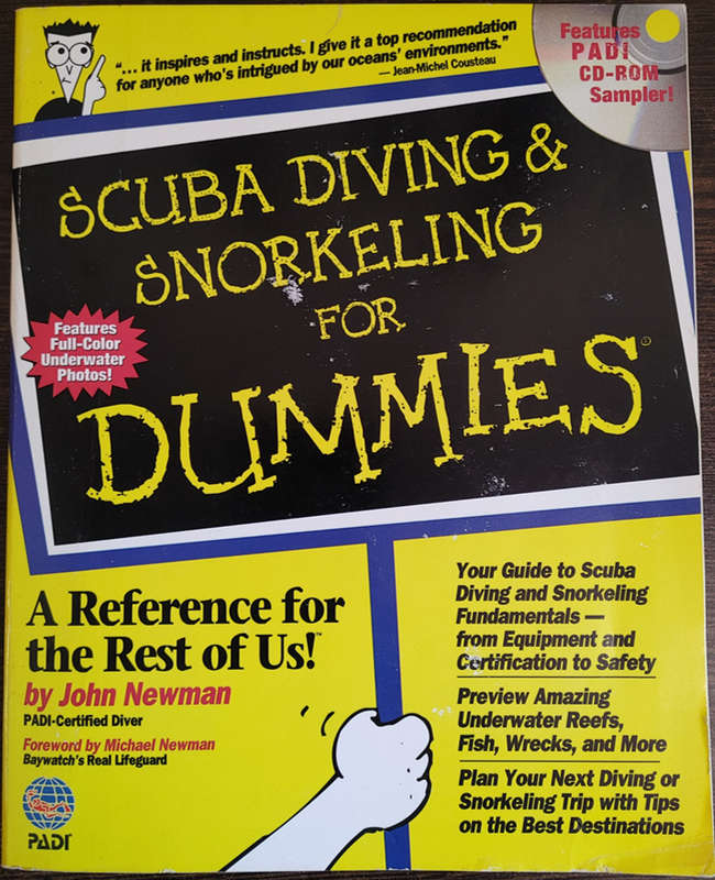 Scuba Diving & Snorkeling for Dummies by John Newman - SOFT COVER