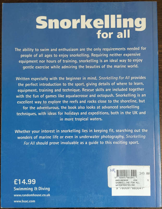 Snorkelling for all by Mike Holbrook and British Sub-Aqua Club - SOFT COVER