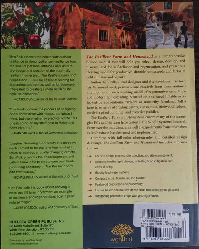 The Resilient Farm and Homestead by Ben Falk - SOFT COVER