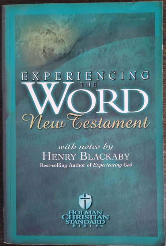 Experiencing the Word New Testament by Henry Blackaby - SOFT COVER