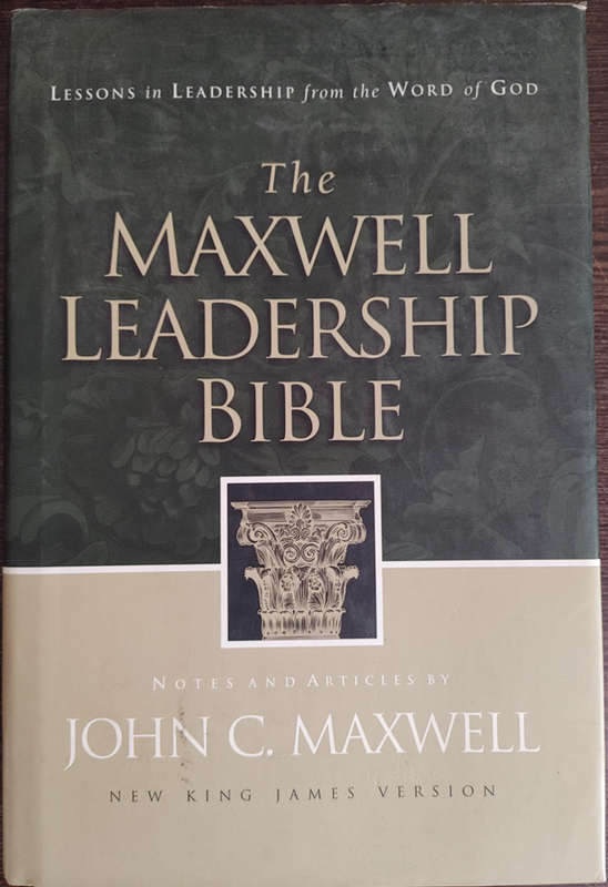 The Maxwell Leadership Bible by John C. Maxwell - HARD COVER