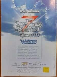 The 7 Stages of Spiritual Growth by Bruce Wilinson PART 1 - SOFT COVER