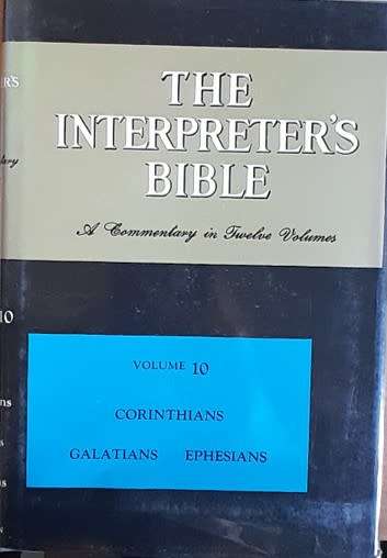 The Interpreter`s Bible - A commentary in Twelve Volume`s