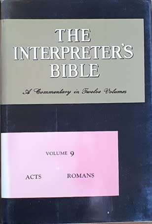 The Interpreter`s Bible - A commentary in Twelve Volume`s