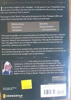 Praying the Scriptures for Your Teenagers by Jodie Berndt - PAPER COVER