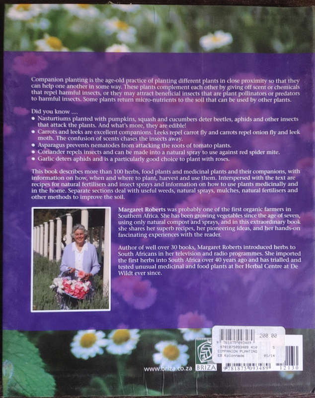 Companion Planting by Margaret Roberts - SOFT COVER