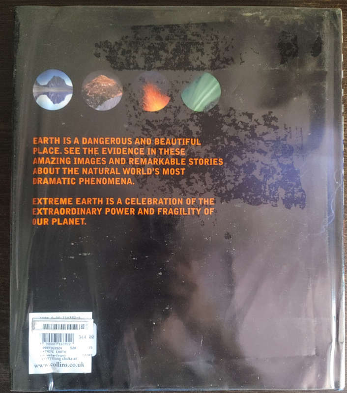 The Land Extreme Earth Splits Open Volcanoes Erupt Tornadoes Destroy Rivers Overflow - HARD COVER
