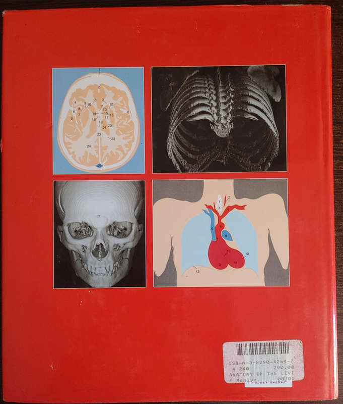 Anatomy of the Living Human: Atlas of Medical Imaging by Andras Csillag - HARD COVER
