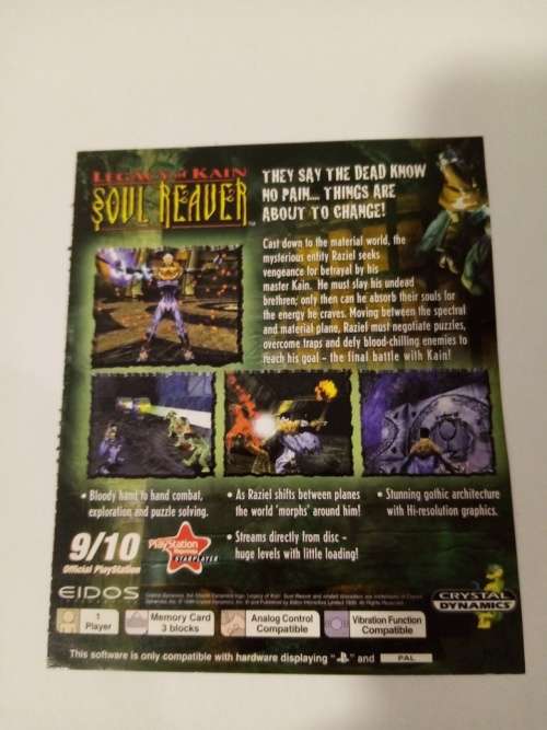 Legacy of Cain: Soul Reaver (PS1)