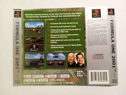 Formula One 2001 (PS1) Platinum