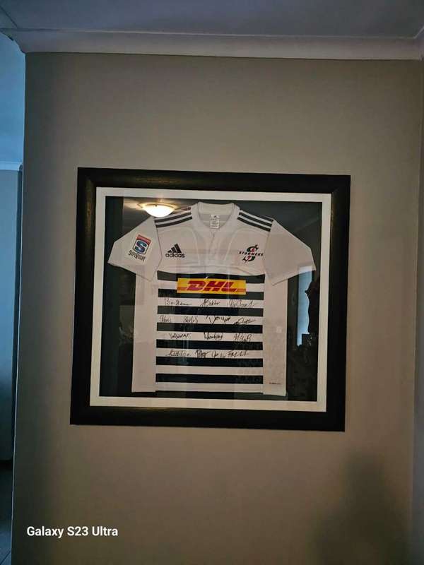 Stormers Rugby Away Jersey - Signed
