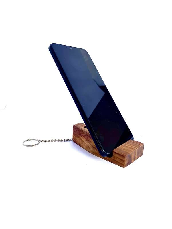 veneer wood Phone Stand / Key holder