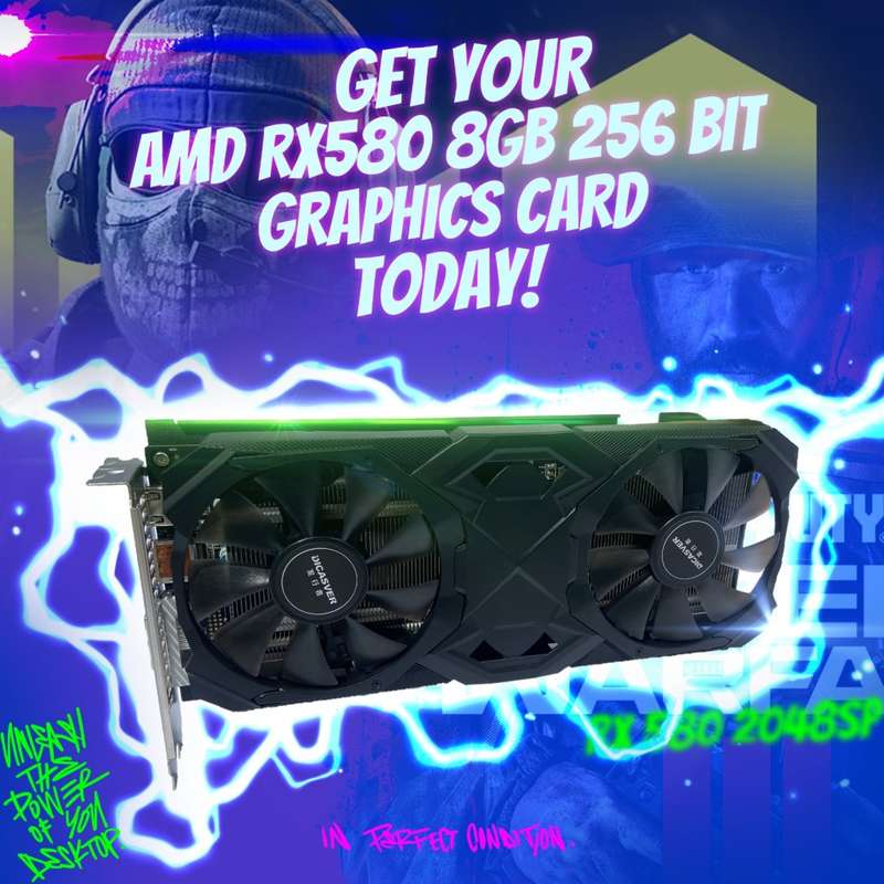 AMD RX580 8GB 256 BIT