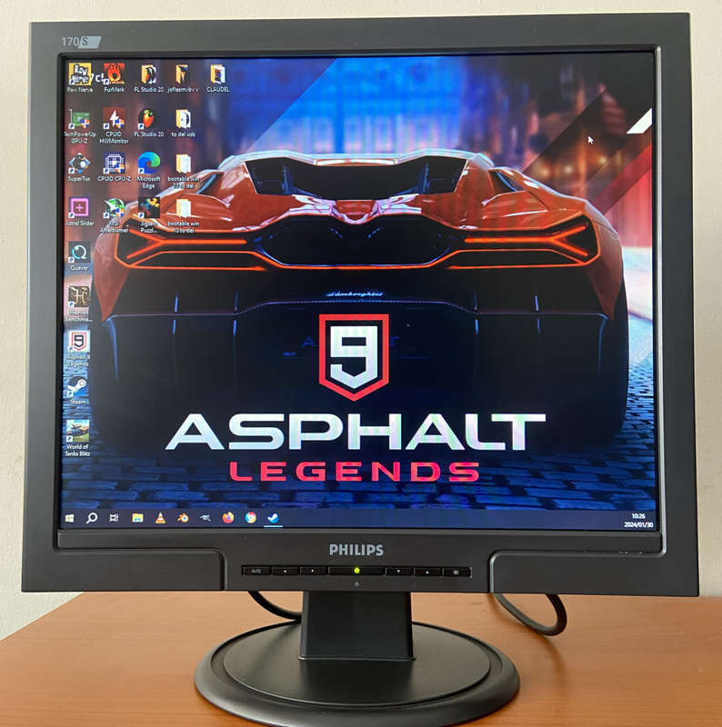 Clear Picture PHILIPS 17 inch Monitor (Resolution: 1280 x 1024)