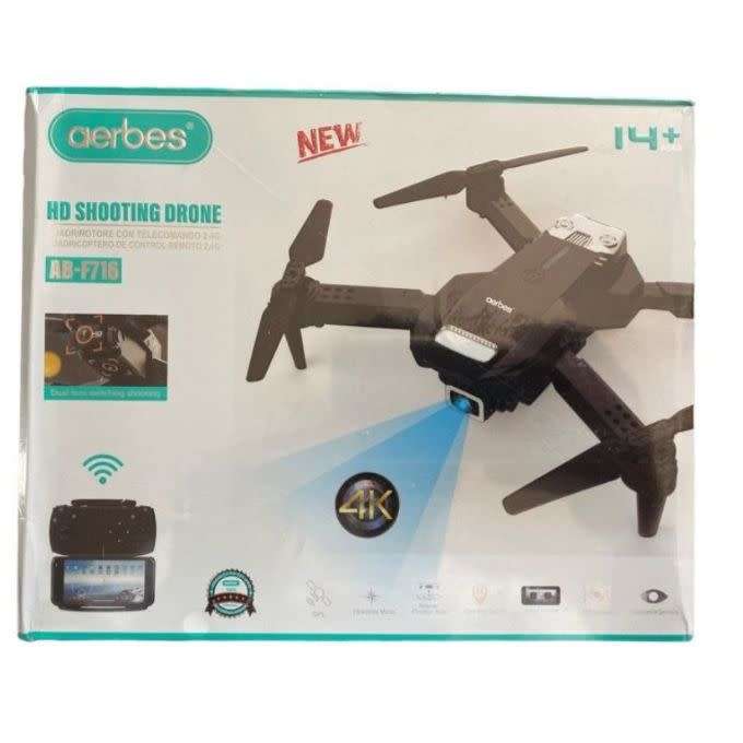Aerbes AB-F716 4K HD Dual Lens Switching Shooting Drone