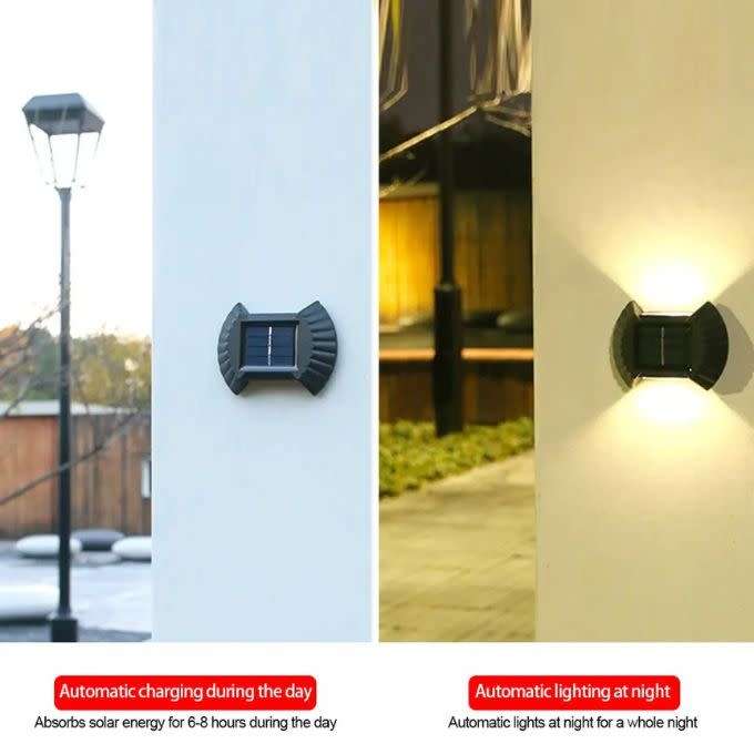 Double Head Wall Light X2