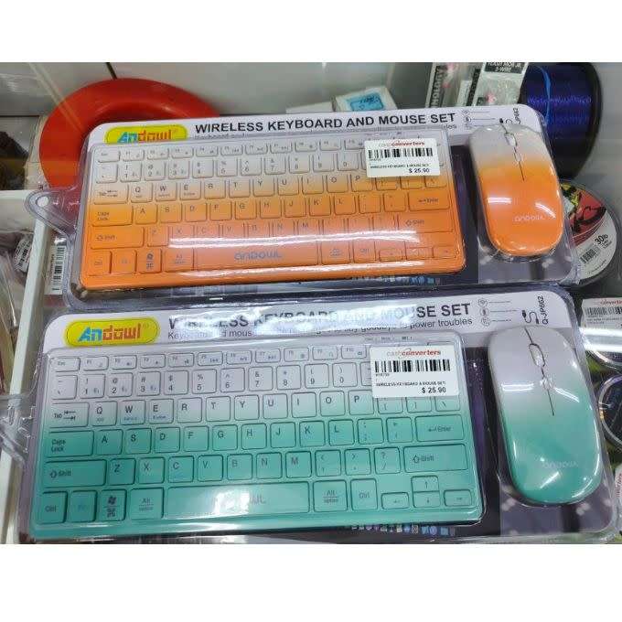 Andowl Q-JP662 Wireless keyboard & mouse set