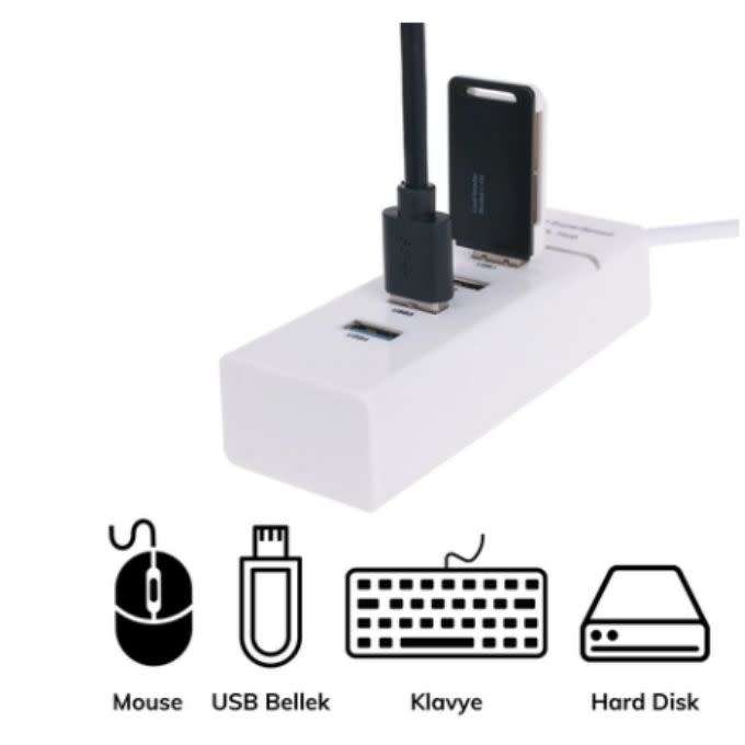 USB 3.0 Hub With 4 Ports