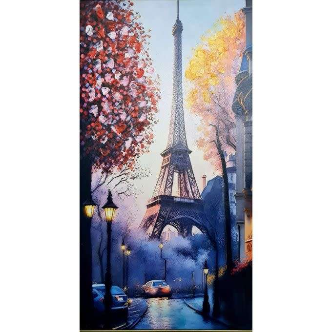 3D Painting - Eiffel Tower