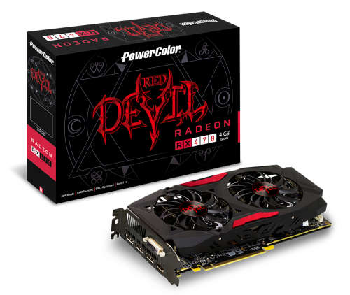 POWERCOLOR RED DEVIL RX 470 4GB GDDR5
