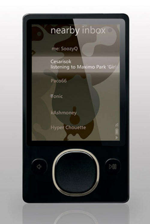 ZUNE THE BEAST 120GB OF ENTERTAINMENT SPACE