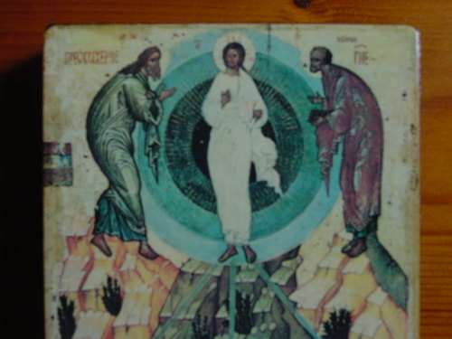 Russian Wooden Icon