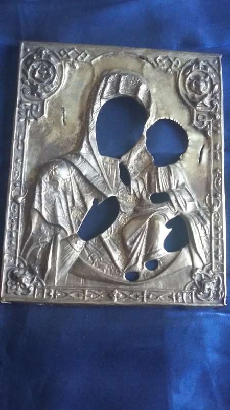 AMAZING 18C RUSSIAN ICON