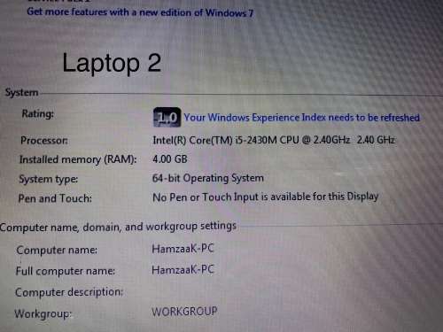 3 LAPTOP COMBO DEAL