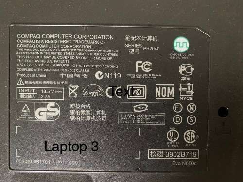 3 LAPTOP COMBO DEAL