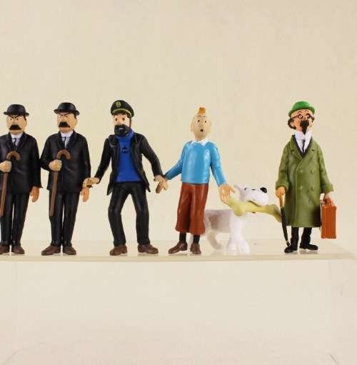 Tintin collectable figurine set