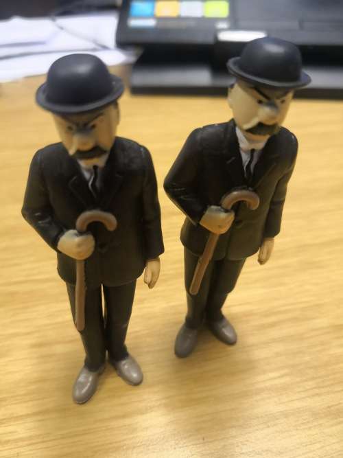 Tintin collectable figurine set