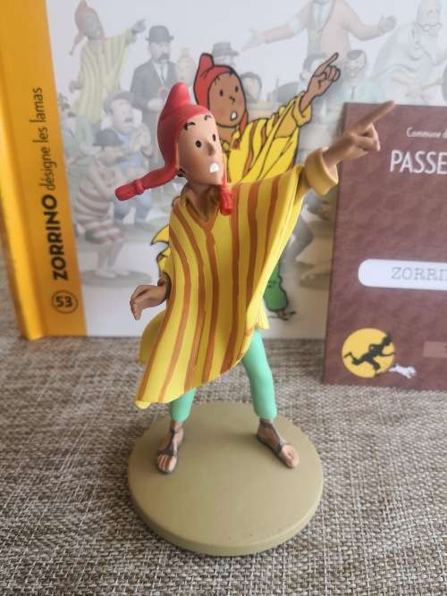 Tintin - The Prisoners of the Sun - Zorrino Figurine