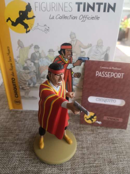 Tintin - The Prisoners of the Sun - Chiquito Figurine