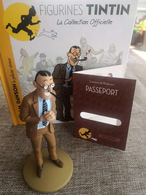 Tintin - The Blue Lotus - Police Chief J M Dawson