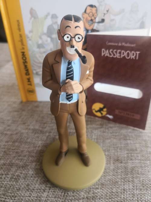 Tintin - The Blue Lotus - Police Chief J M Dawson