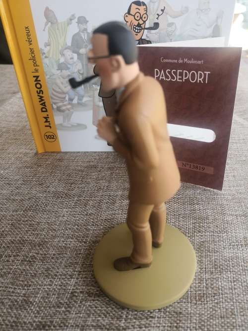 Tintin - The Blue Lotus - Police Chief J M Dawson